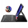 Funda Tech-Protect SmartCase Pen para Samsung Galaxy Tab S9 FE+ con teclado, negra