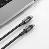 Cable Tech-Protect Ultraboost USB-C PD, 100W, 5A, 25 cm, gris