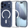 Funda Tech-Protect FlexAir MagSafe para Apple iPhone 17 Pro Max, transparente con purpurina