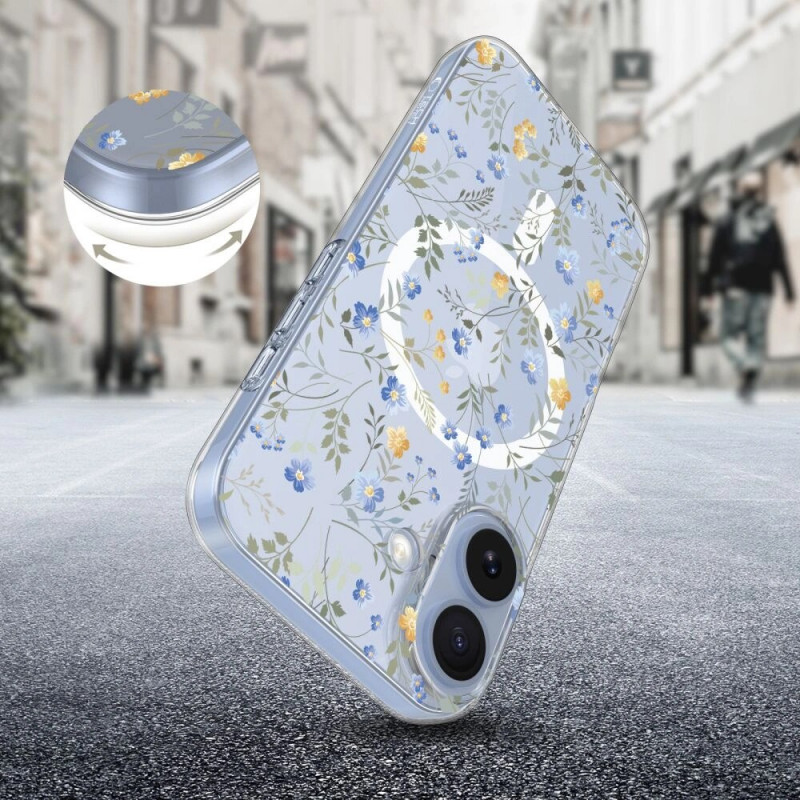 Funda Tech-Protect FlexAir MagSafe para Apple iPhone 17, Spring Flowers