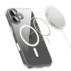 Funda Tech-Protect Flexair Hybrid CC MagSafe para Apple iPhone 17, transparente