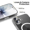 Funda Tech-Protect Flexair Hybrid CC MagSafe para Apple iPhone 17, transparente