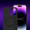 Funda Tech-Protect de silicona MagSafe para Apple iPhone 13 / 14, negra (THP2235)