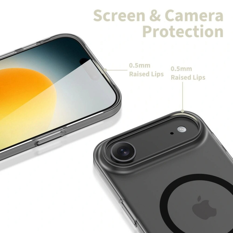 Funda Tech-Protect Magslim MagSafe para Apple iPhone Air, negro mate