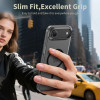Funda Tech-Protect Magslim MagSafe para Apple iPhone Air, negro mate