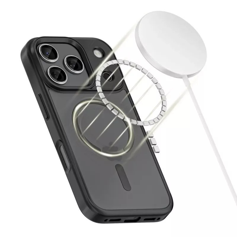 Funda Tech-Protect Magmat MagSafe para Apple iPhone 17 Pro Max, negro mate