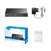 CUDY HS108ES1 Switch ligero gestionado de 8 puertos 2.5G con SFP+ 10G