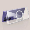 Funda Tech-Protect Flexair Hybrid MagSafe para Samsung Galaxy S25 Ultra, transparente