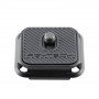 Placa de liberación rápida PGYTECH P-CG-013 SnapLock, compatible con Arca-Swiss