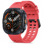 Correa de silicona Tech-Protect Silicone Air para Samsung Galaxy Watch Ultra 1 / 2 (2024-2026) 47 mm, rojo carmesí
