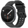 Correa Tech-Protect Silicone Air para Samsung Galaxy Watch 8 / 9 / Classic 40 / 44 / 46 mm, negra