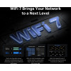 Router Wi-Fi 7 de doble banda Mercusys MR37BE, hasta 6500 Mbps