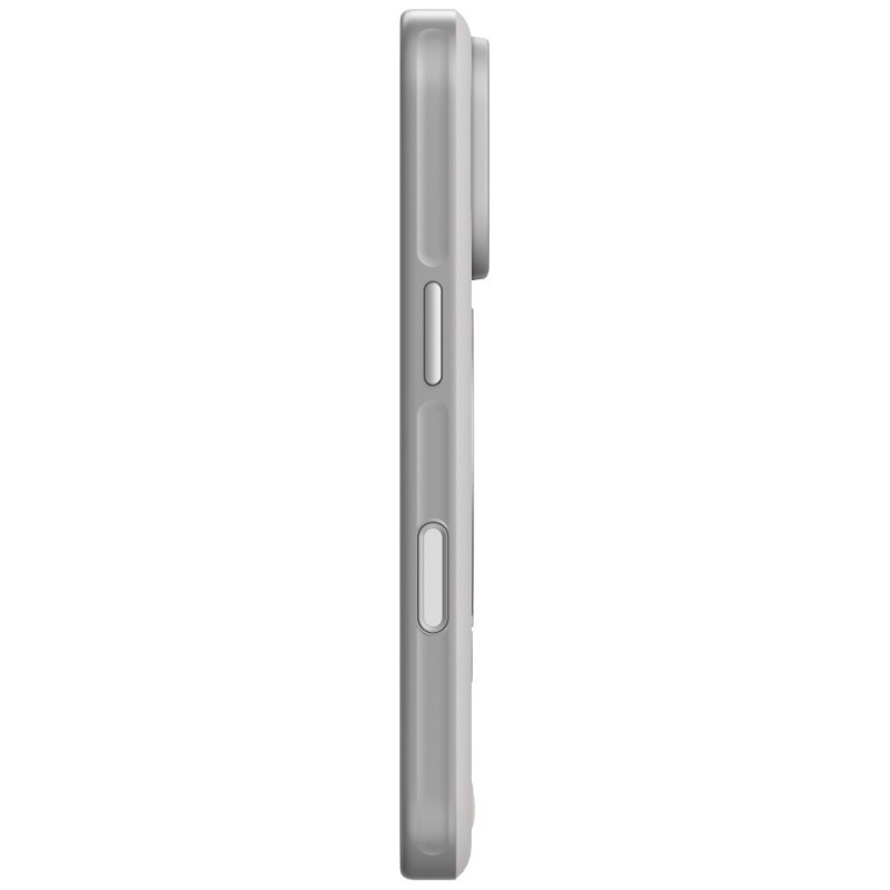 Funda UNIQ Elix para Apple iPhone 18 Pro / 17 Pro, soporte giratorio 360, gris claro
