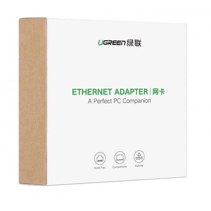 Adaptador Ethernet Gigabit USB 3.0 Ugreen MC209, gris