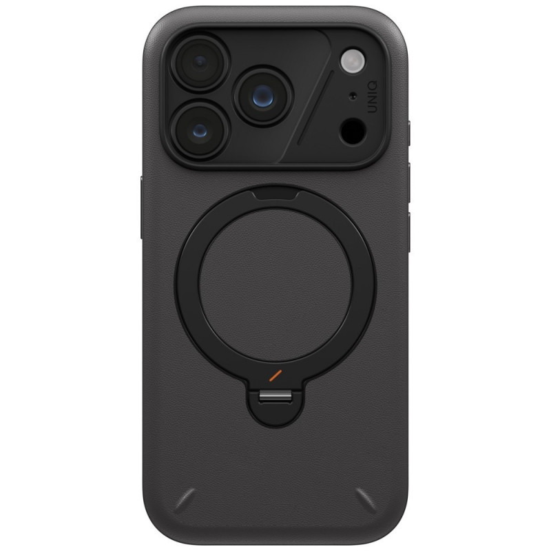 Funda UNIQ Elix para Apple iPhone 18 Pro / 17 Pro, soporte giratorio 360, gris