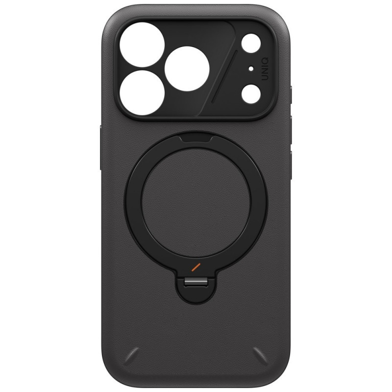 Funda UNIQ Elix para Apple iPhone 18 Pro / 17 Pro, soporte giratorio 360, gris