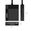 Lector de tarjetas Ugreen CR125 USB 3.0, SD / microSD / CF / MS, negro