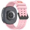 Correa de silicona Tech-Protect Silicone Air para Samsung Galaxy Watch 8 / 9 / Classic 40 / 44 / 46 mm, rosa empolvado