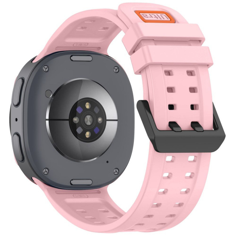 Correa de silicona Tech-Protect Silicone Air para Samsung Galaxy Watch 8 / 9 / Classic 40 / 44 / 46 mm, rosa empolvado