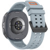 Correa de silicona Tech-Protect Silicone Air para Samsung Galaxy Watch 8 / 9 / Classic 40 / 44 / 46 mm, gris niebla