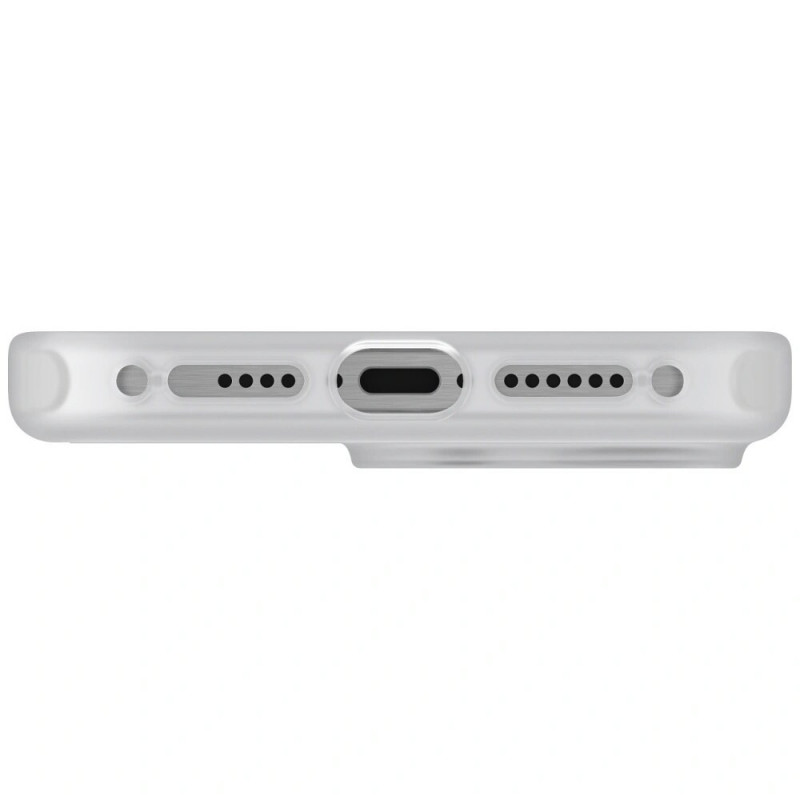Funda UNIQ Combat Active para Apple iPhone 16 Pro, carga Magclick, blanco luminiscente