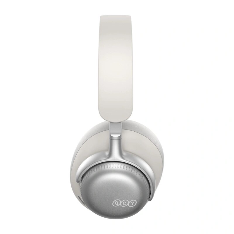QCY Auriculares inalámbricos de diadema H6 Ultra, ANC adaptativo, Bluetooth 6.0, blancos
