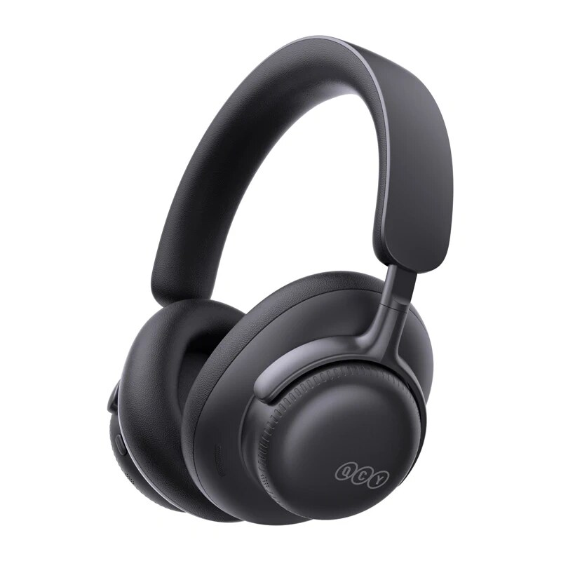 QCY H6 Ultra auriculares inalámbricos de diadema, ANC adaptativo, Bluetooth 6.0, negros