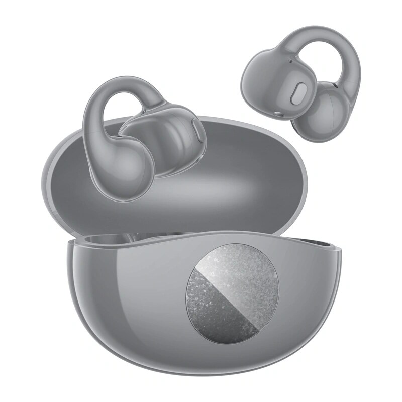 QCY Auriculares inalámbricos open-ear Crossky C50i, Bluetooth 6.0, gris