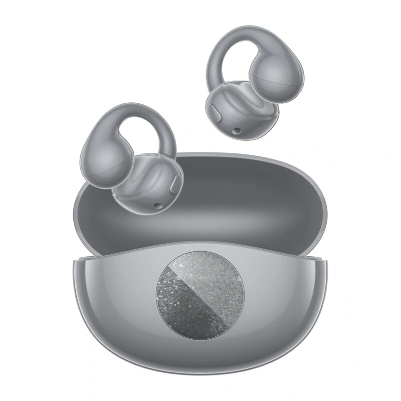 QCY Auriculares inalámbricos open-ear Crossky C50i, Bluetooth 6.0, gris