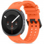Correa de silicona Tech-Protect Silicone Air para Samsung Galaxy Watch 8 / 9 / Classic 40 / 44 / 46 mm, naranja mandarina