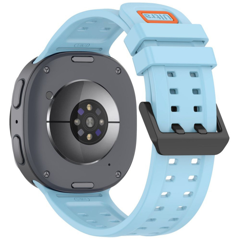 Correa de silicona Tech-Protect Silicone Air para Samsung Galaxy Watch 8 / 9 / Classic 40 / 44 / 46 mm, azul claro