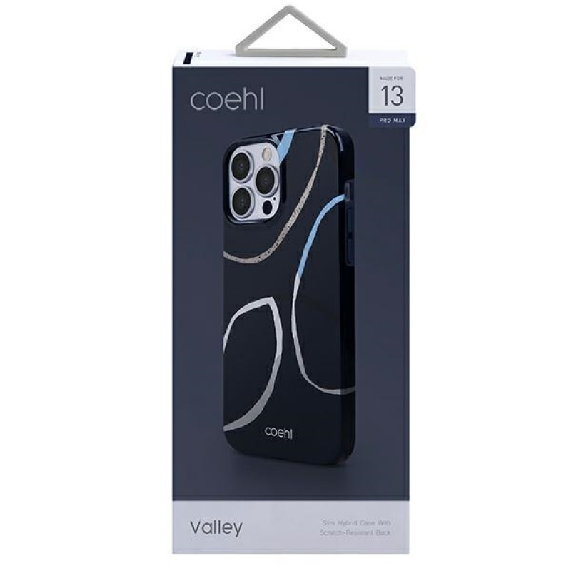 Funda UNIQ Coehl Valley para Apple iPhone 13 Pro Max, Deep Navy