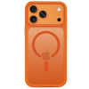 Funda Tech-Protect Magmat MagSafe CC para Apple iPhone 17 Pro / 18 Pro, naranja cósmico mate
