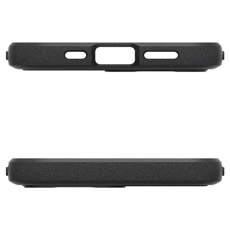 Funda Spigen Rugged Armor Mag MagSafe para Apple iPhone 17e / 16e, negro mate