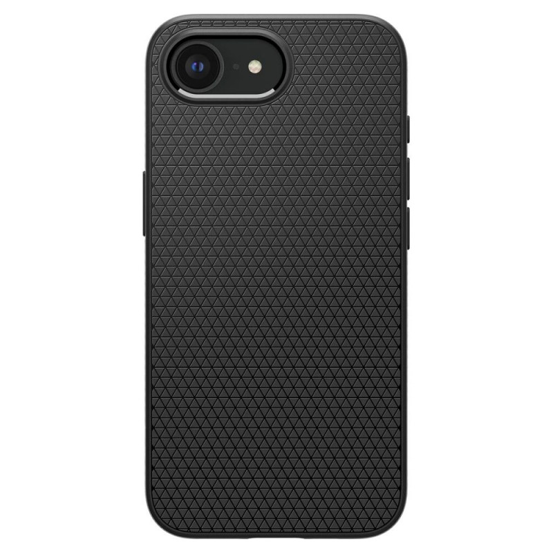 Funda Spigen Liquid Air Mag MagSafe para Apple iPhone 17e / 16e, negro mate
