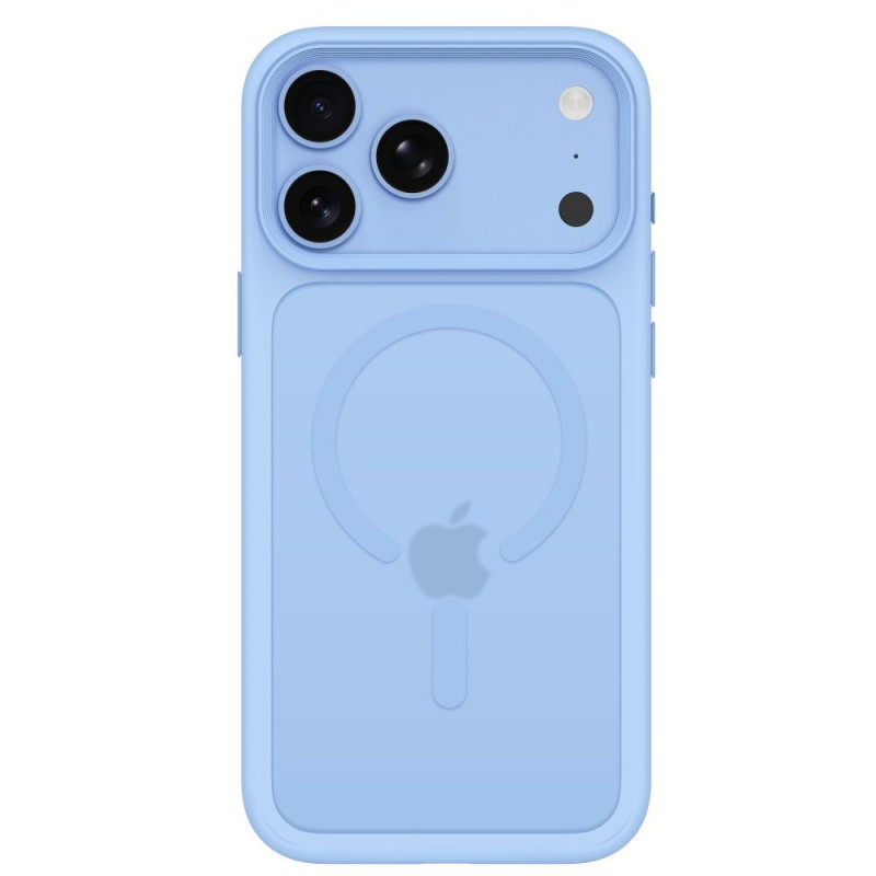 Funda Tech-Protect Magmat MagSafe CC para Apple iPhone 17 Pro / 18 Pro, azul claro mate