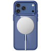 Funda Tech-Protect Magmat MagSafe CC para Apple iPhone 17 Pro / 18 Pro, Deep Blue / transparente