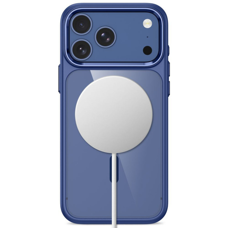 Funda Tech-Protect Magmat MagSafe CC para Apple iPhone 17 Pro / 18 Pro, Deep Blue / transparente