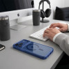 Funda Tech-Protect Magmat MagSafe CC para Apple iPhone 17 Pro / 18 Pro, Deep Blue / transparente