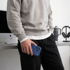 Funda Tech-Protect Magmat MagSafe CC para Apple iPhone 17 Pro / 18 Pro, Deep Blue / transparente