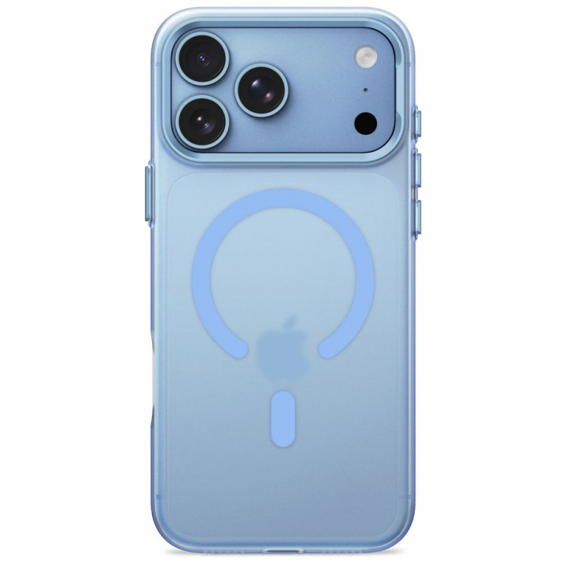 Funda MagSafe Tech-Protect MagZero para Apple iPhone 17 Pro Max / 18 Pro Max, azul claro mate