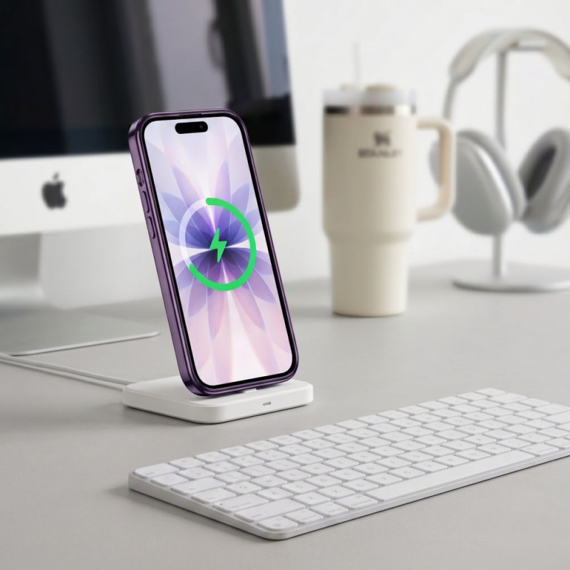 Funda MagSafe MagFlex Tech-Protect para Apple iPhone 17, lavanda brillante