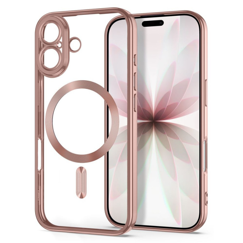 Funda MagFlex MagSafe Tech-Protect para Apple iPhone 17, oro rosa brillante
