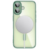 Funda MagSafe Tech-Protect MagFlex para Apple iPhone 17, verde salvia mate