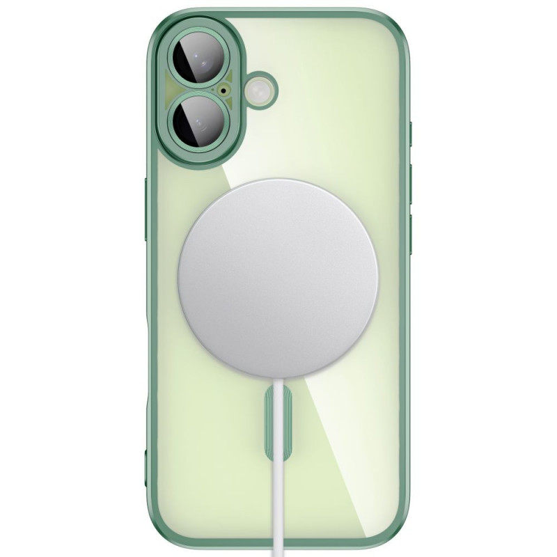 Funda MagSafe Tech-Protect MagFlex para Apple iPhone 17, verde salvia mate