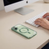 Funda MagSafe Tech-Protect MagFlex para Apple iPhone 17, verde salvia mate