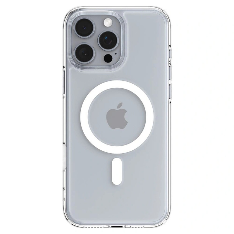 Funda Spigen Ultra Hybrid T Mag MagSafe para Apple iPhone 16 Pro, blanca