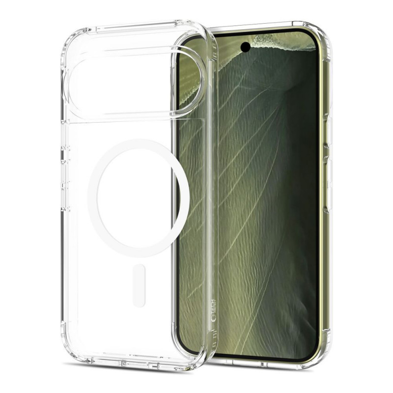 Funda Tech-Protect FlexAir Hybrid MagSafe para Google Pixel 9 Pro XL / 10 Pro XL / 11 Pro XL, transparente (THP5677)