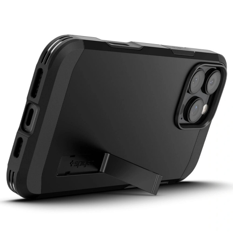Funda Spigen Tough Armor T Mag MagSafe para Apple iPhone 16 Pro Max, negra