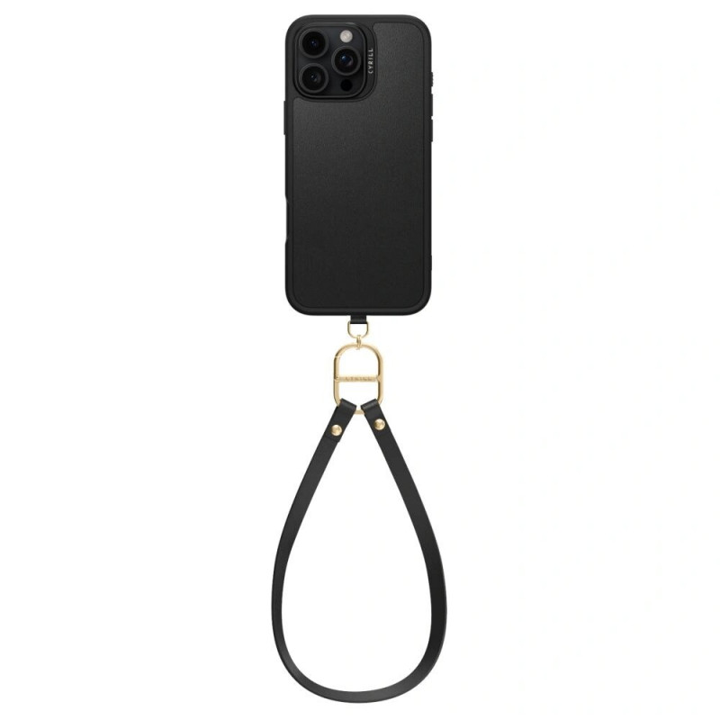 Funda MagSafe Spigen Cyrill Kajuk Classic Charm Mag para Apple iPhone 16 Pro, negra